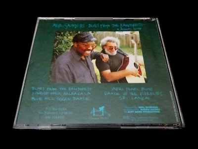Merl Saunders Blues From The Rainforest CD 1990 Jerry Garcia Grateful Dead JG - Image 1 of 4