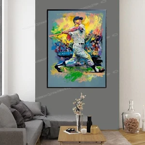 Sale Mickey Mantle Painting 36"H X 24"W, Winford Was 2,495 Now $795 - Bild 1 von 15