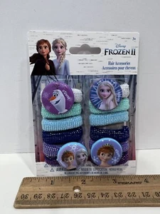 Disney Frozen II Hair Ponies for Girls 12 Pack Hair Accessories, Townley - Picture 1 of 4