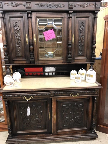 Dragon Sideboard Hutch Cabinet Cover