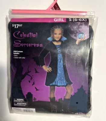 Fun World Celestial Sorceress Costume-Girl's Size S 6/6x NEW - Image 1 of 3