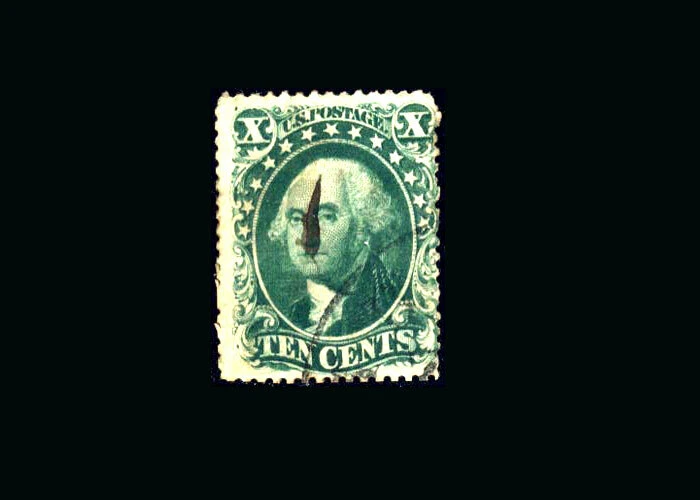 US Stamp Used, F/VF S#32  Light cancel w/pen cancel - Image 1 of 1