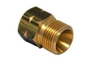 Verbindungsstück 1/4 Innengewinde LH x G 3/8 LH-KN Aussengewinde LPG Propan - Bild 1 von 2