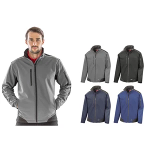 Result Work-Guard Ripstop Softshell Waterproof Jacket (R124X) - Workwear Coat - Picture 1 of 10
