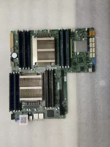 Supermicro X10DRW-i Motherboard CPU 2x Xeon E5-2683v3 2.00GHz 128GB RAM - Picture 1 of 8