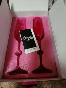 Barbie X Dragon Glassware. Barbie Wine Glasses. Barbie Wine Glass Set. - Picture 1 of 14