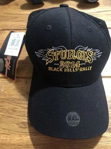 Sturgis Black Hills Rally 2014 Hat BNWT Motorcycle - Picture 1 of 7