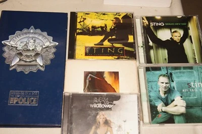 STING & THE POLICE 10 CD LOT Message In A Box All This Time Brand New Day Soul - Image 1 of 4