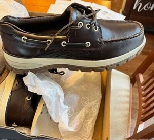 Sperry Men's Gold Cup Billfish PLUSHWAVE Boat Shoe - Amaretto - NEW with Box - Picture 1 of 4