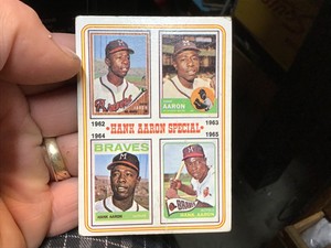 1974 Topps HANK AARON Special 1962 - 1965 #4