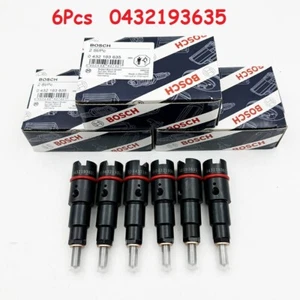 6x Bosch Fuel Injectors For Dodge Ram RV275 98.5-02 CUMMINS 5.9L 0432193635 - Bild 1 von 9