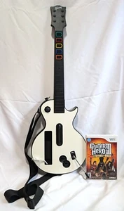 Nintendo Wii Guitar Hero Wireless Controller Gibson Red Octane 95125.805 - Picture 1 of 9