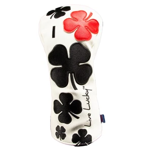 CMC Design Live Lucky "Poker" Driver Headcover - White/Black/Red - Picture 1 of 4