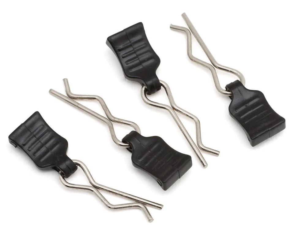 Redcat Small Body Clips w/Pull Tabs (4) [RER13673] - Image 1 of 2