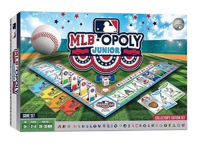 Juego de mesa MLBopoly Junior, usado una vez y todas las piezas contabilizadas Foto 1 de 3