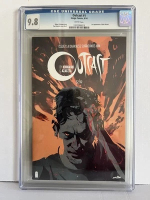 Outcast #1! CGC 9.8 White Pages! 1st appearance of Kyle Barnes! - Imagen 1 de 2