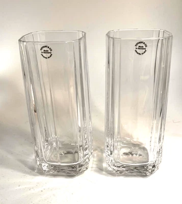 Taza Tiffany & Co Highball Class Faceta en Cristal Vidrio 11.5 fl oz 6 pulgadas de alto Foto 1 de 4