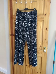 Joanna Hope Women's Elasticated Waist Stretchy Trousers Size UK 18 - Picture 1 of 5