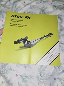 Stihl FH Hedge Trimmer Operator Manual - Imagen 1 de 3