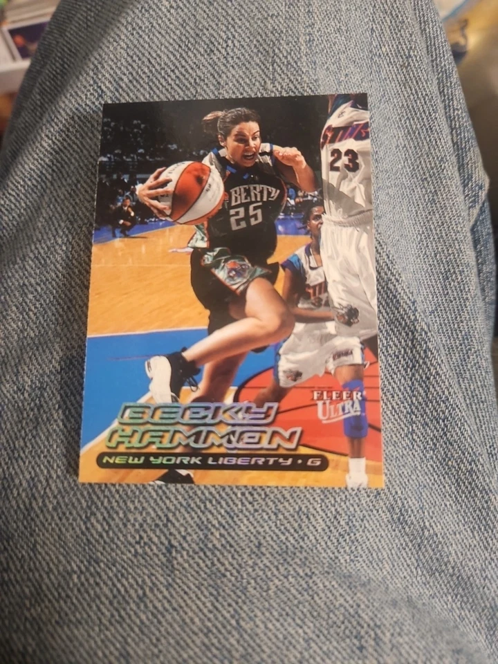 Fleer Ultra WNBA 2000 Becky Hammon #21 Rookie RC HOF Foto 1 de 1