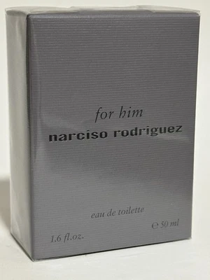 Narciso Rodriguez for Him Men Edt 50ml  1.6 oz Spray Eau de Toilette sealed box - Image 1 of 4