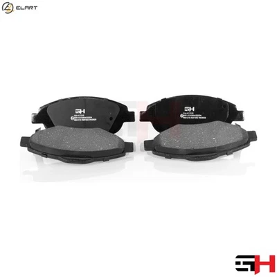 BRAKE PAD SET DISC BRAKE GH-411215 FOR HONDA CR-V/IV/III K24A11K24A 2.4L 4cyl - Image 1 of 4