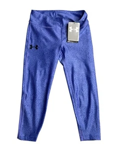 NWT Under Armour Printed Ankle Crop Girls Youth Small - Picture 1 of 10