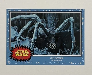 2023 Topps Star Wars Living Set Card #444 Ice Spider PR 1,024 The Mandalorian - Imagen 1 de 3