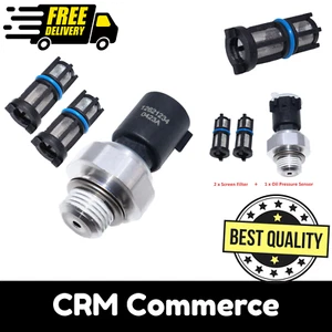 Motoröldrucksensor mit Filter für 09-20 Chevy GMC Cadillac Modelle - Bild 1 von 6