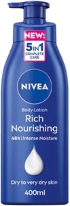 NIVEA Rich Nourishing Body Lotion (400ml) 48h Intensive Moisture For Dry Skin - Picture 1 of 6