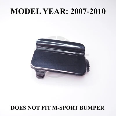 Parachoques Trasero Remolque Gancho Tapa para BMW 5er E60 LCI Se 07-10 Sapphire - Imagen 1 de 4