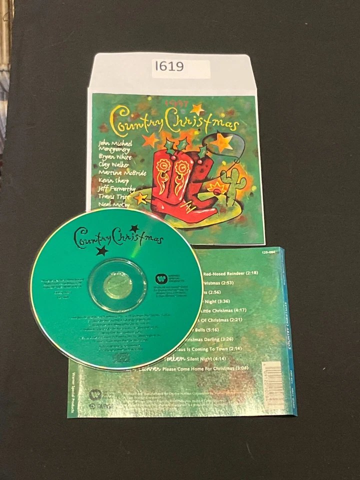 Various Artists : Country Christmas 1997 CD No Case #I619 - Image 1 of 1