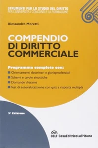 Alessandro Moretti, Compendio di Diritto Commerciale, La Tribuna,  - Imagen 1 de 2