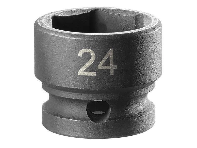 Facom 6-Point Stubby Impact Socket 1/2in Drive 24mm - Image 1 of 1