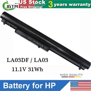 LA03 LA03DF Battery For HP 14-Y 15-F 776622-001 15-F001XX 15-F003DX 31Wh 11.1V - Picture 1 of 12