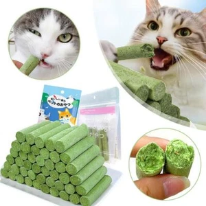 Cat Grass Teething Stick Pet Snack Hairball Removal Teeth Cats Cleaning^ I5U6 - Picture 1 of 21