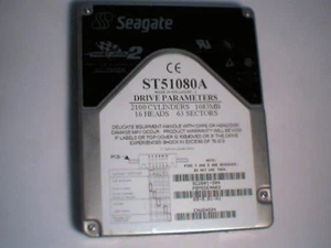 IDE Hard Drive Seagate ST51080A 9C2001-304 3.5 FastATA2 OEM 1083MB - Picture 1 of 6
