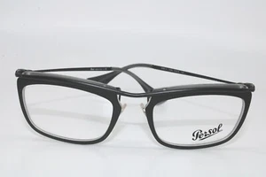 Persol 3084V 1004 SATIN BLACK Eyeglasses New Authentic 51 - Picture 1 of 6