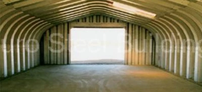 NUEVO Kits de construcción de metal DuroSPAN acero 32'x60'x18' hechos a pedido abiertos extremos hágalo usted mismo Foto 1 de 4