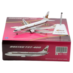1:200 JC Wings Diecast Aircraft Model Thai Airways 72th Boeing B737-400 HS-TDJ - Picture 1 of 12