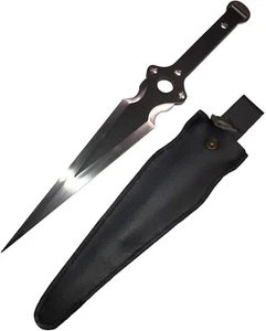 16" Metal Joker's Dagger Joker PP5 Real Blade Cosplay Costume With Sheath - Picture 1 of 1