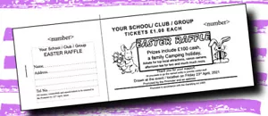 2000 Raffle Tickets / Prize Draw - Printing on Reverse - Picture 1 of 2
