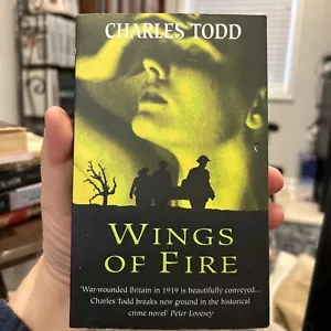 “Wings of Fire” by Charles Todd. MMPB (1998) Inspector Ian Rutledge #2 - Picture 1 of 6