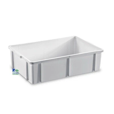 GIGANPLAST CASSETTA TRANSPORT TELAIO SOVRAPPONIBILE CM 60X40X20 H PER TRASPORTO ALIMENTI