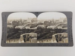 V12736 Keystone Stereoview National Gallery Scott Monument & Princes Street - Bild 1 von 8