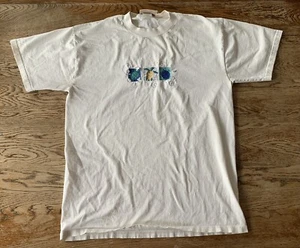 Vintage 80s Morning Sun Top Stitch Med Turtle Tshirt Well Loved/Worn Coastal* - Picture 1 of 12