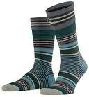 Burlington Mens Stripe Socks - Black