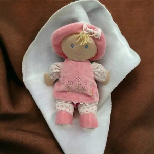 2010 Kids Preferred baby doll plush Yarn Hair Terry Cloth Embroidered Dress - Picture 1 of 10