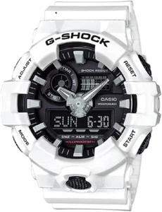 NEW CASIO G-SHOCK GA-700-7A White Strap Analog-Digital men's watch - Picture 1 of 1