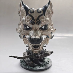 Black Myth:Wukong Game Cosplay Full Face Mask Nuo Face Masks Halloween Cos Prop - Picture 1 of 5